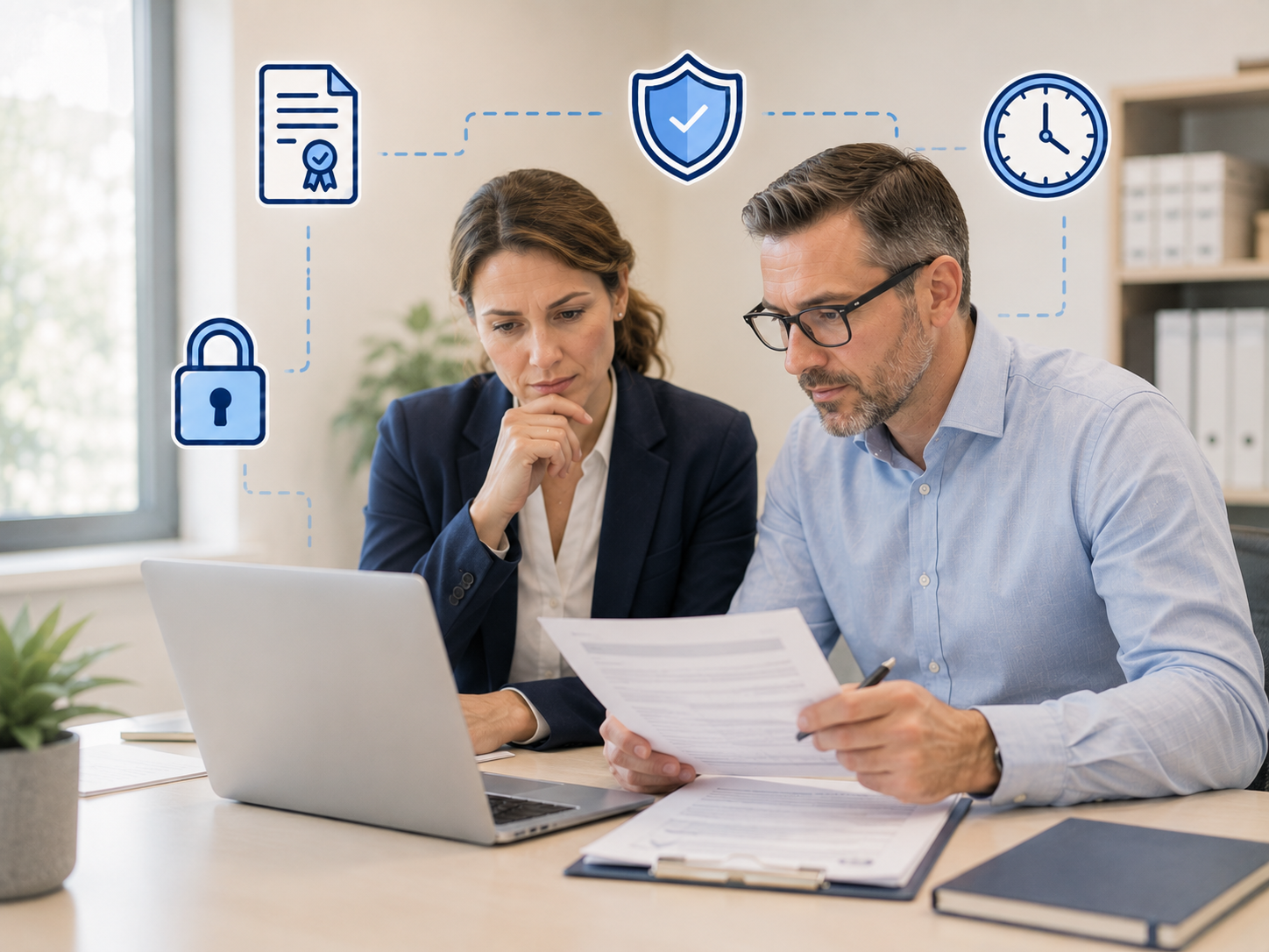 A firm reviewing a client security questionnaire ahead of a SOC 2 request